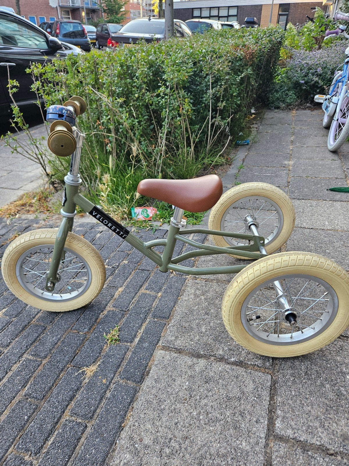 Veloretti driewieler fiets, Ophalen