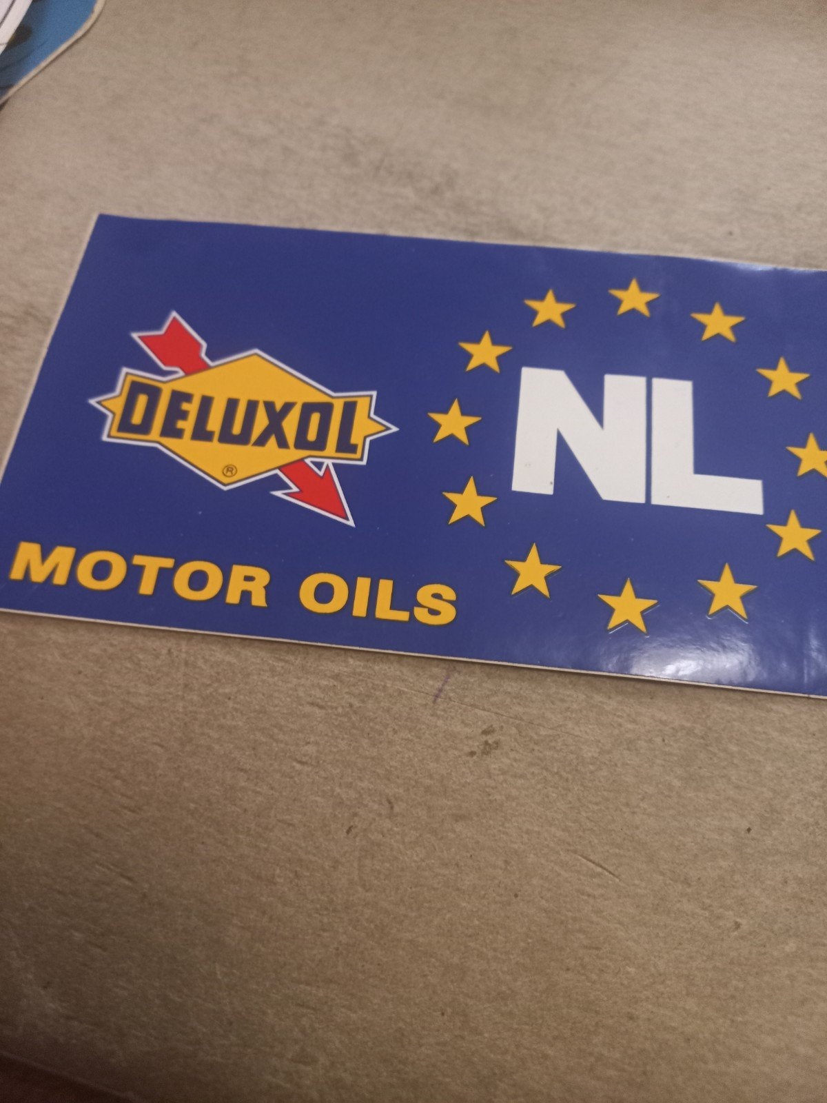 Deluxol Motor Oils NL Sticker, Verzamelen, Ophalen of Verzenden