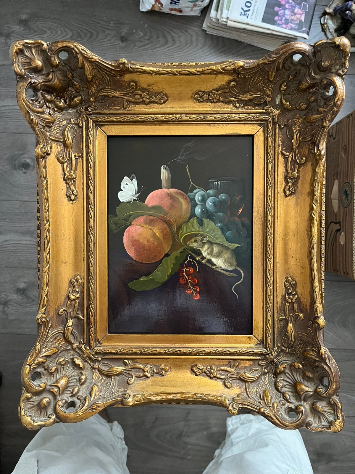 Prachtige olieverf schilderij, Ophalen of Verzenden