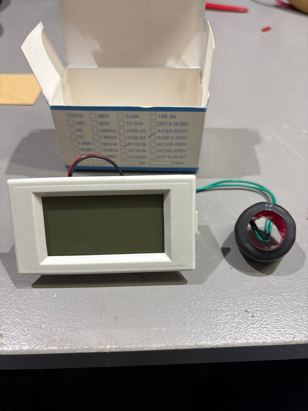 D69 Digitale Meter AC80-300V 0-100A Voltmeter Amperemeter, Ophalen, Nieuw