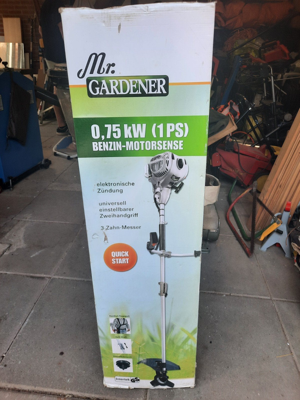 Mr. Gardener Benzine Motorsense, Ophalen, Benzine, Mr. Gardener, Zo goed als nieuw