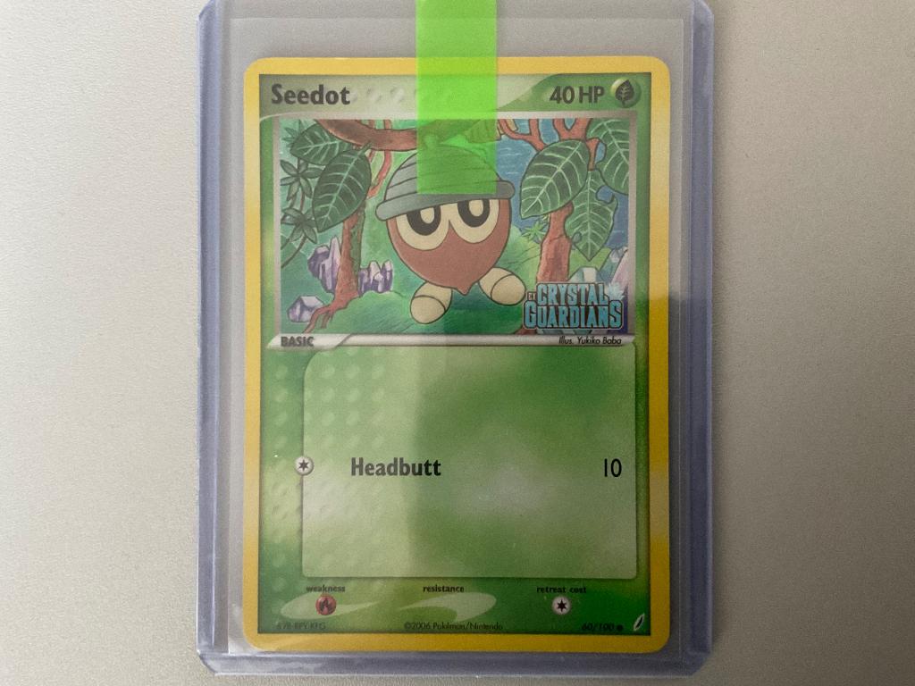 Seedot - Crystal Guardians (Holo), Verzenden, Gebruikt, Losse kaart