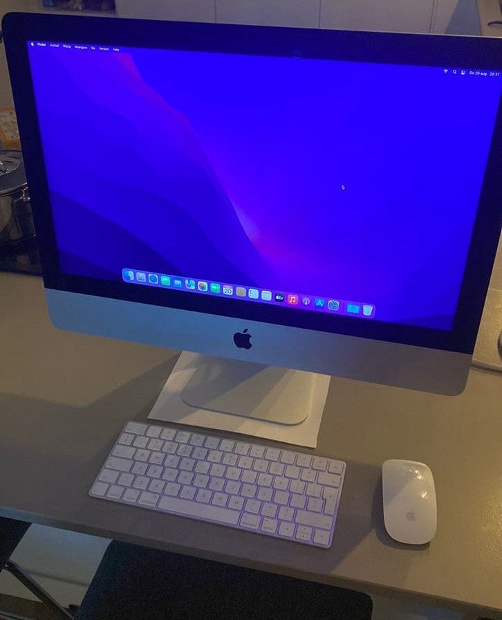 Apple iMac 21.5 inch Retina 4K – Intel i5 / 8GB / macOS, Computers en Software, Apple Desktops, Ophalen, Gebruikt, 8 GB, IMac