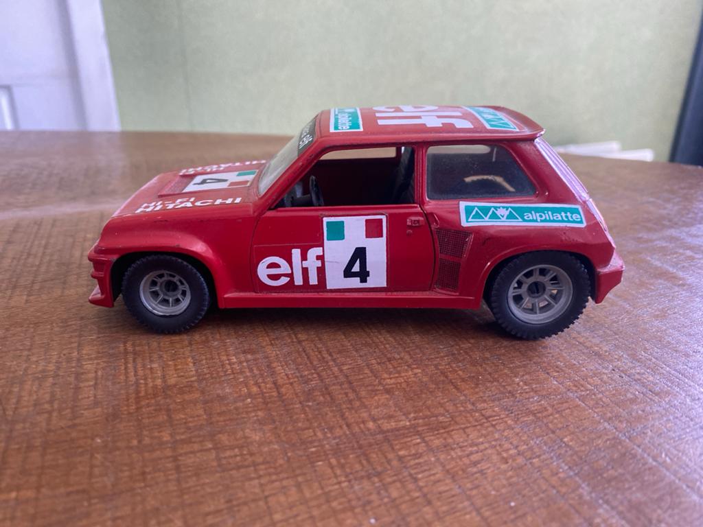 Vintage Renault 5 Elf Rally Auto Model, Ophalen of Verzenden, Zo goed als nieuw
