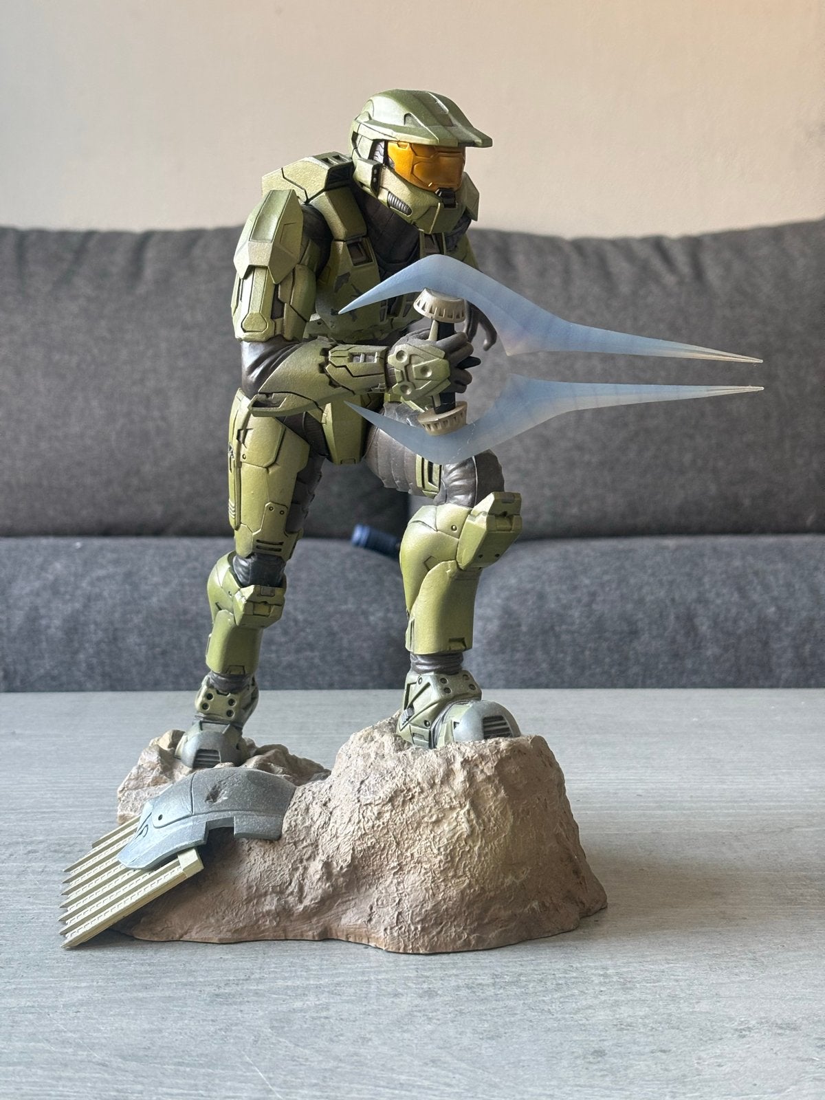 Halo Master Chief Statue kotobukiya, Ophalen of Verzenden, Zo goed als nieuw