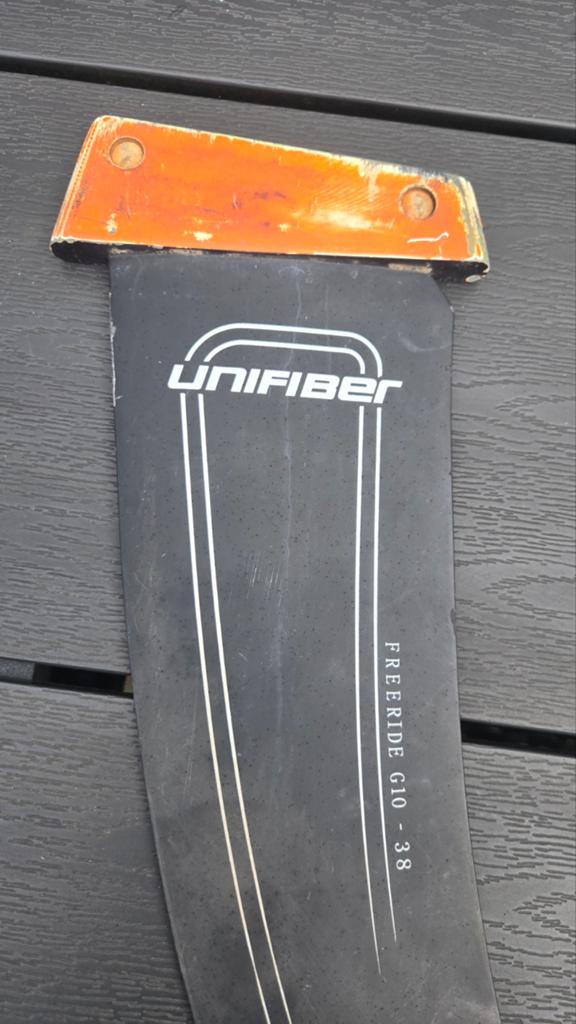 Unifiber Freeride G10 38 cm vin, Ophalen of Verzenden, Gebruikt, Unifiber, Vin