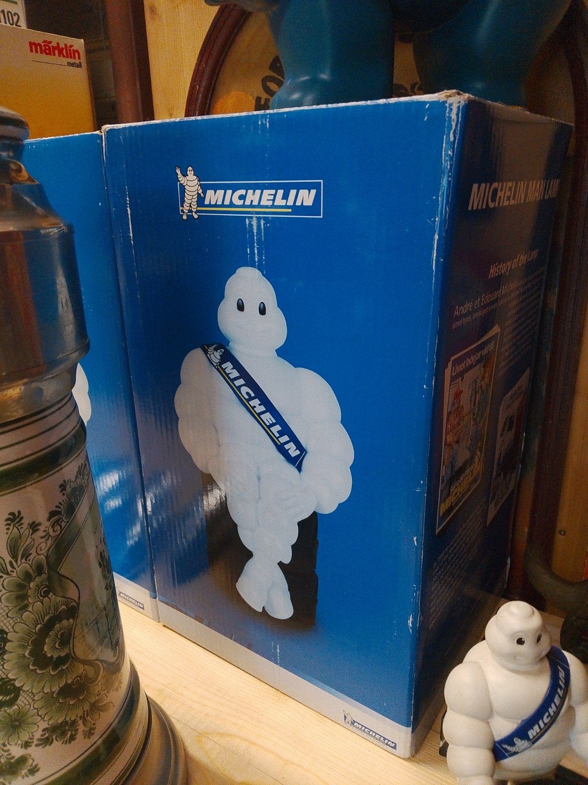 Michelin lamp led, Ophalen of Verzenden, Zo goed als nieuw, Lichtbak of (neon) lamp