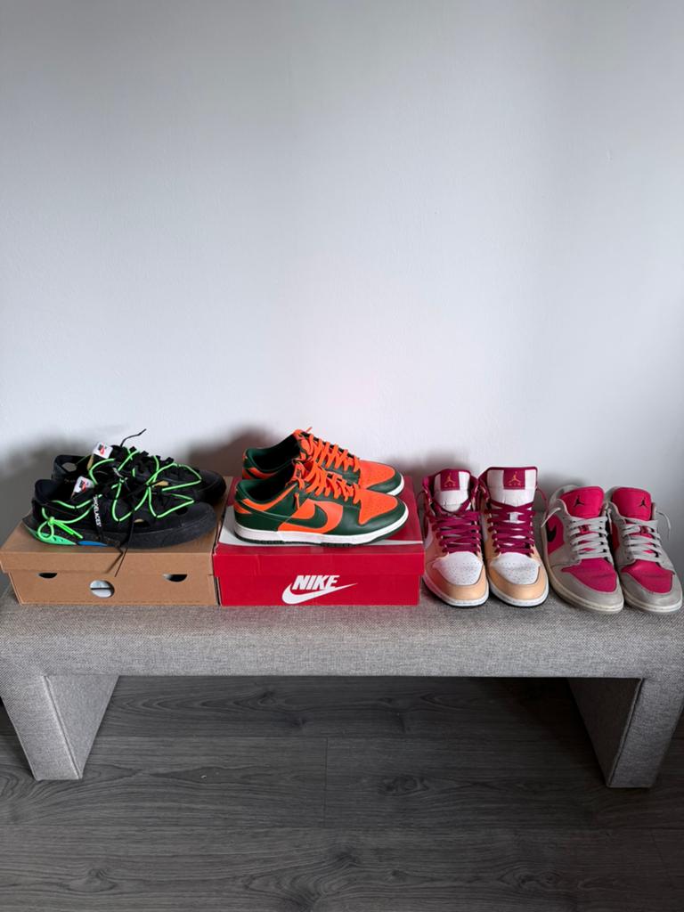 Nike off white/jordans(alles voor 100€), Kinderen en Baby's, Ophalen of Verzenden, Nieuw, Heren