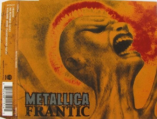 METALLICA CD SINGLE FRANTIC, 6 singles of meer, Ophalen of Verzenden, Zo goed als nieuw, Pop