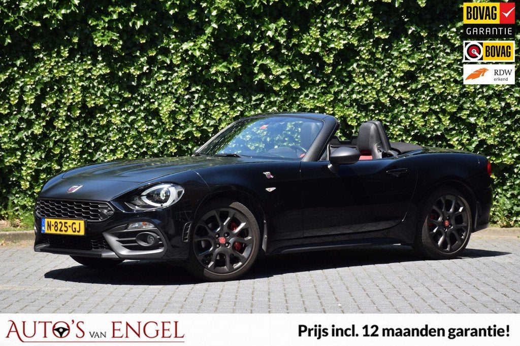 Fiat 124 Spider 1.4 MultiAir Turbo Abarth veel Accessoires/G, Auto's, 12 maanden, Gebruikt, 4 cilinders, 1055 kg