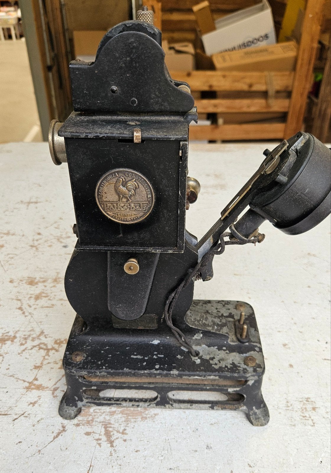 Antieke Pathe Baby filmprojector - Vintage filmcamera, Ophalen of Verzenden