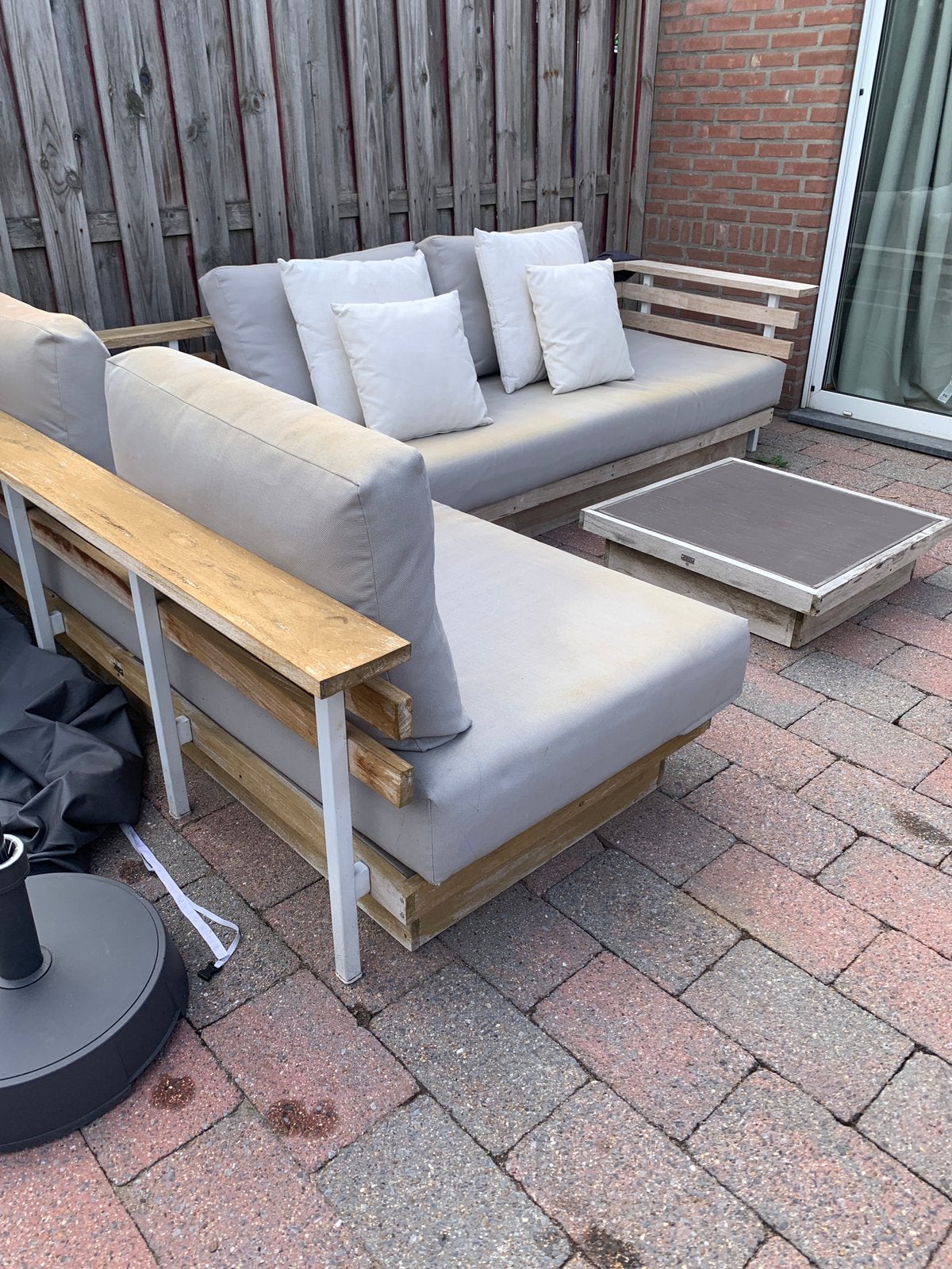 Lounge set van Life, Ophalen, Kantstraat 63, Gebruikt, Hardhout