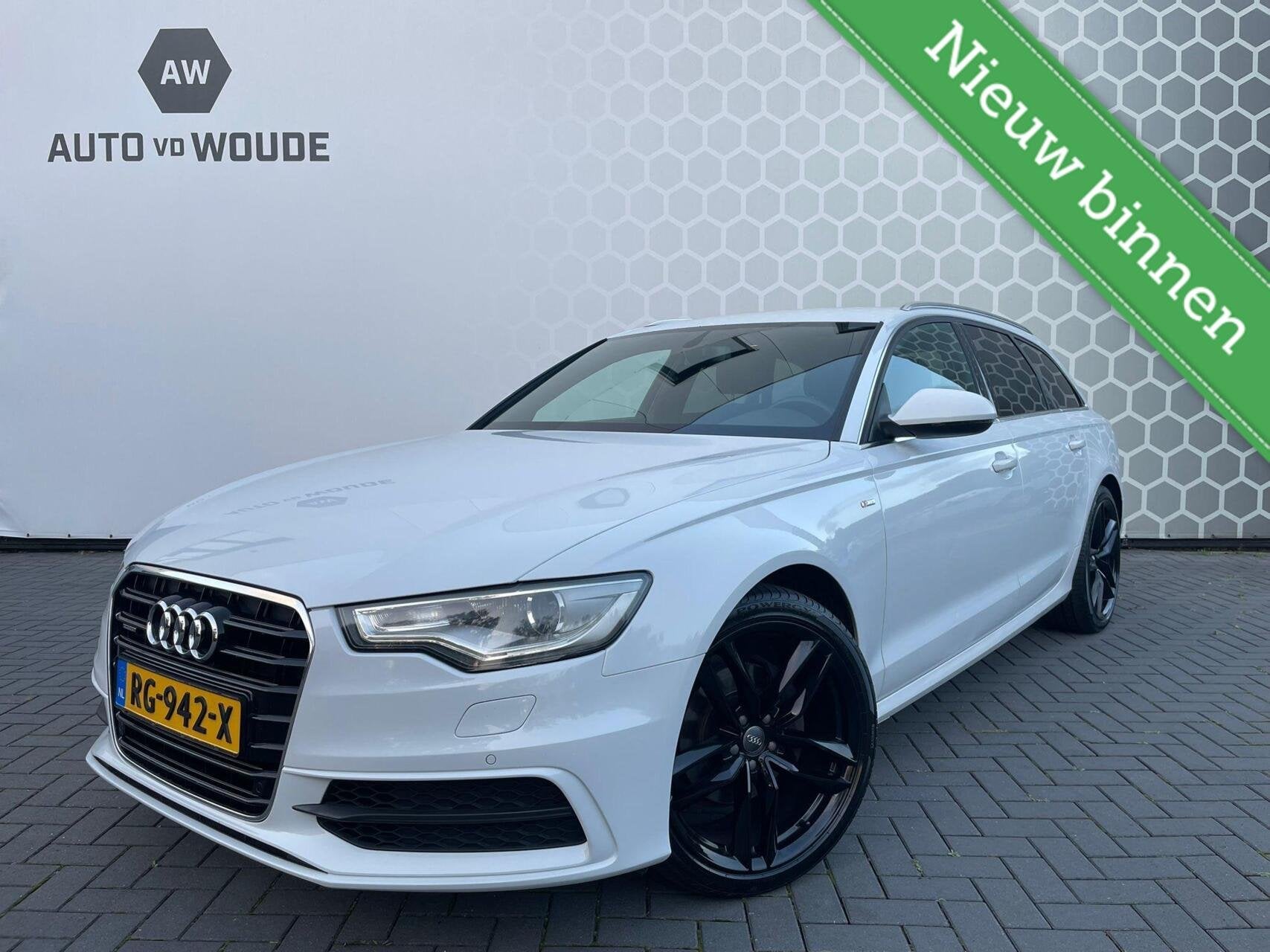 Audi A6 Avant 3.0 TDI quattro Pro Line Plus Automaat, Auto's, Audi, Automaat, Euro 5, Stof, Zwart