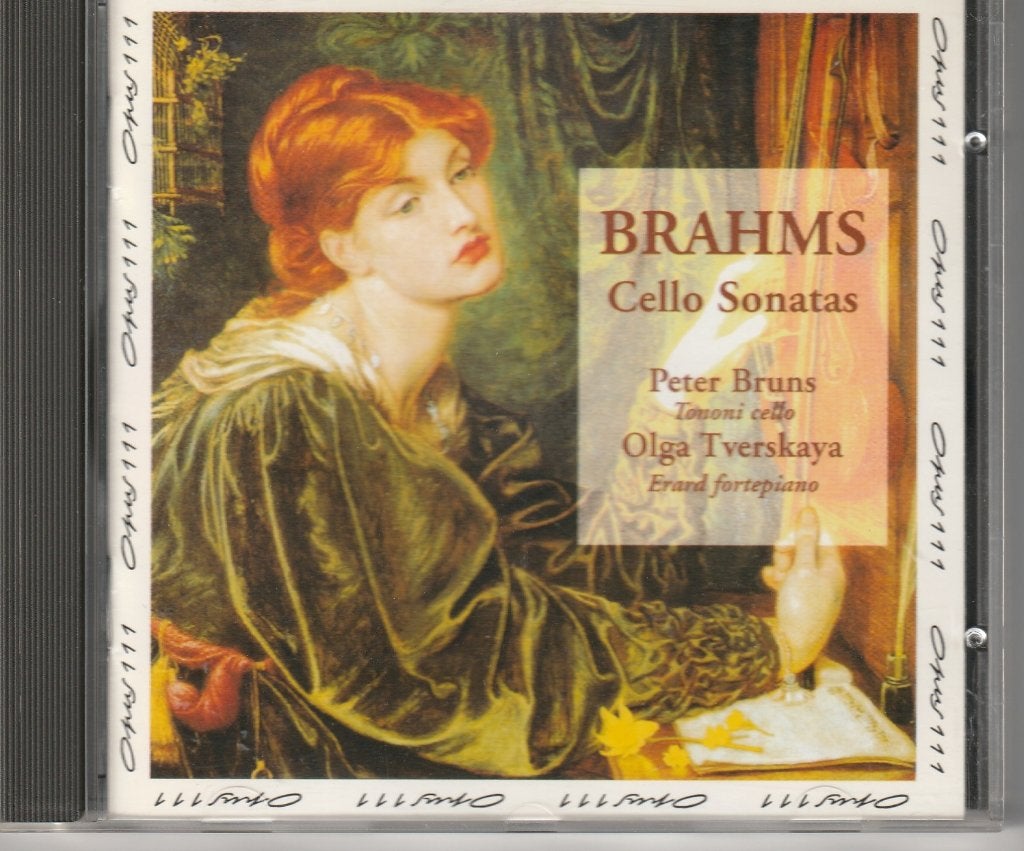 Brahms, cellosonaten 1 en 2, Erard fortepiano, Ophalen of Verzenden, Romantiek, Gebruikt, Kamermuziek