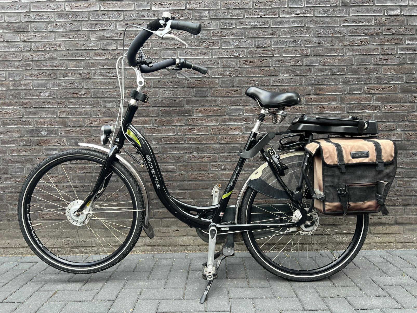 Sparta moederfiets, Ophalen, Sparta, Dubbele standaard, 53 tot 56 cm