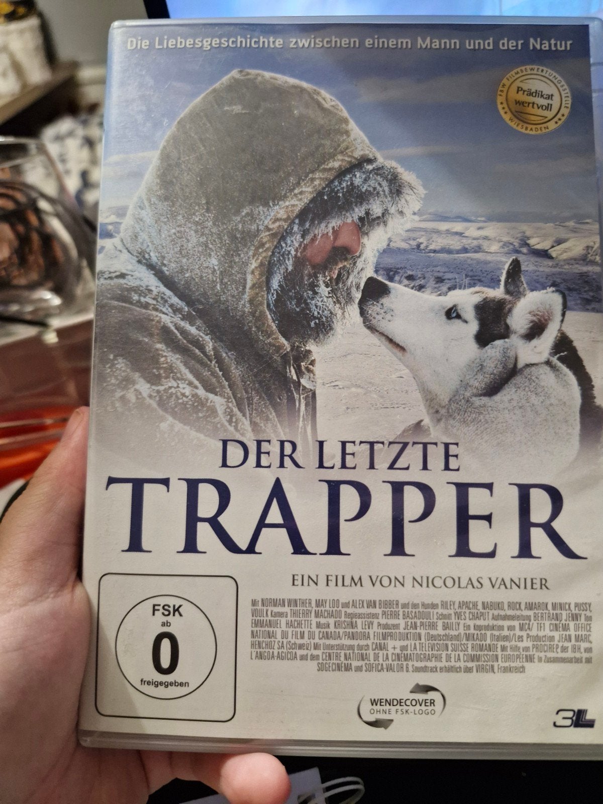 Der Letzte Trapper DVD - Avontuurlijke natuurfilm, Gebruikt, Verzenden, Alle leeftijden, Nederlands
