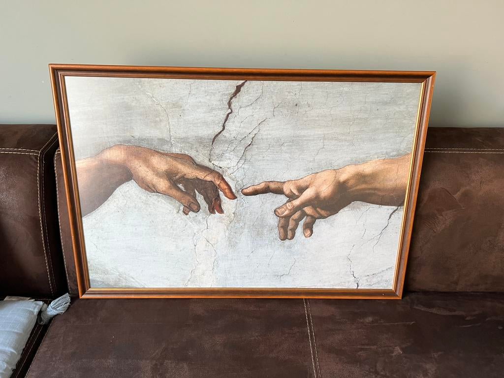 Ingelijste Reproductie van Michelangelo, Ophalen