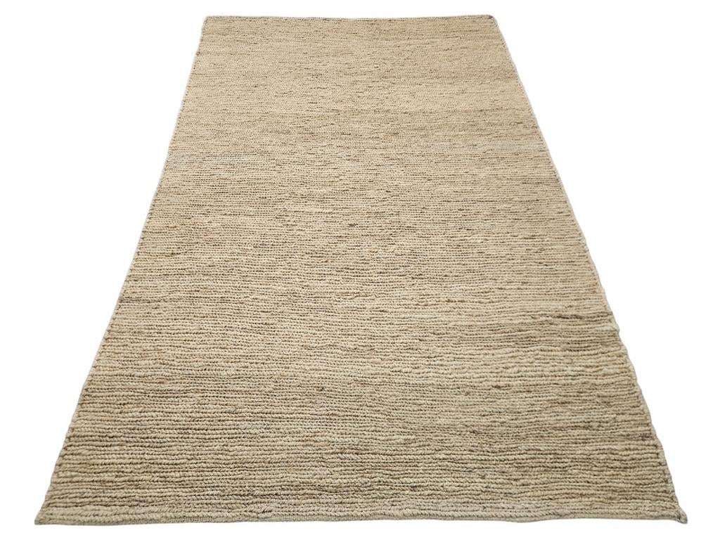 Natuurlijke Jute Vloerkleed - Handgeweven beige 155x240cm, Natuurlijk, Scandinavisch, Boho, Overige kleuren, 150 tot 200 cm, 200 cm of meer