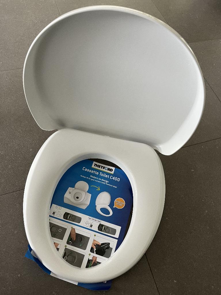 Nieuwe toiletzitting Thetford C500/C400, Ophalen of Verzenden, Nieuw