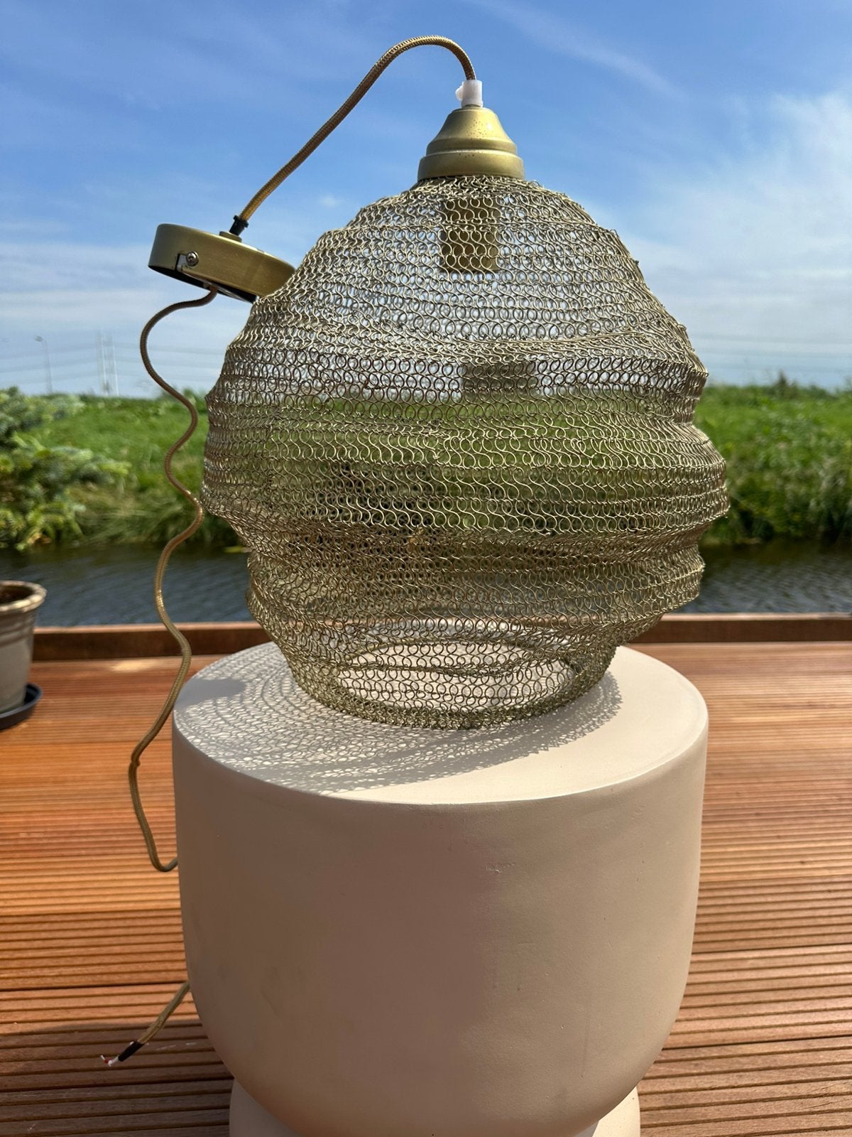 Hanglamp, Ophalen, Zo goed als nieuw
