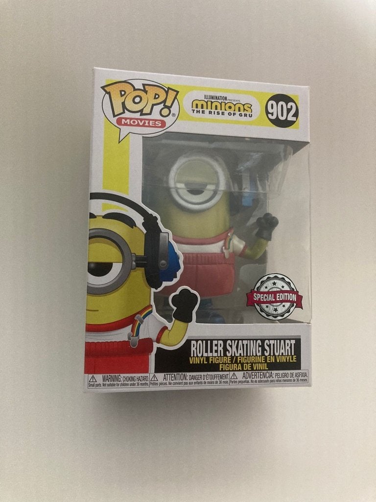 NEW Funko Pop Roller Skating Stuart 902, Special edition, Ophalen of Verzenden, Nieuw
