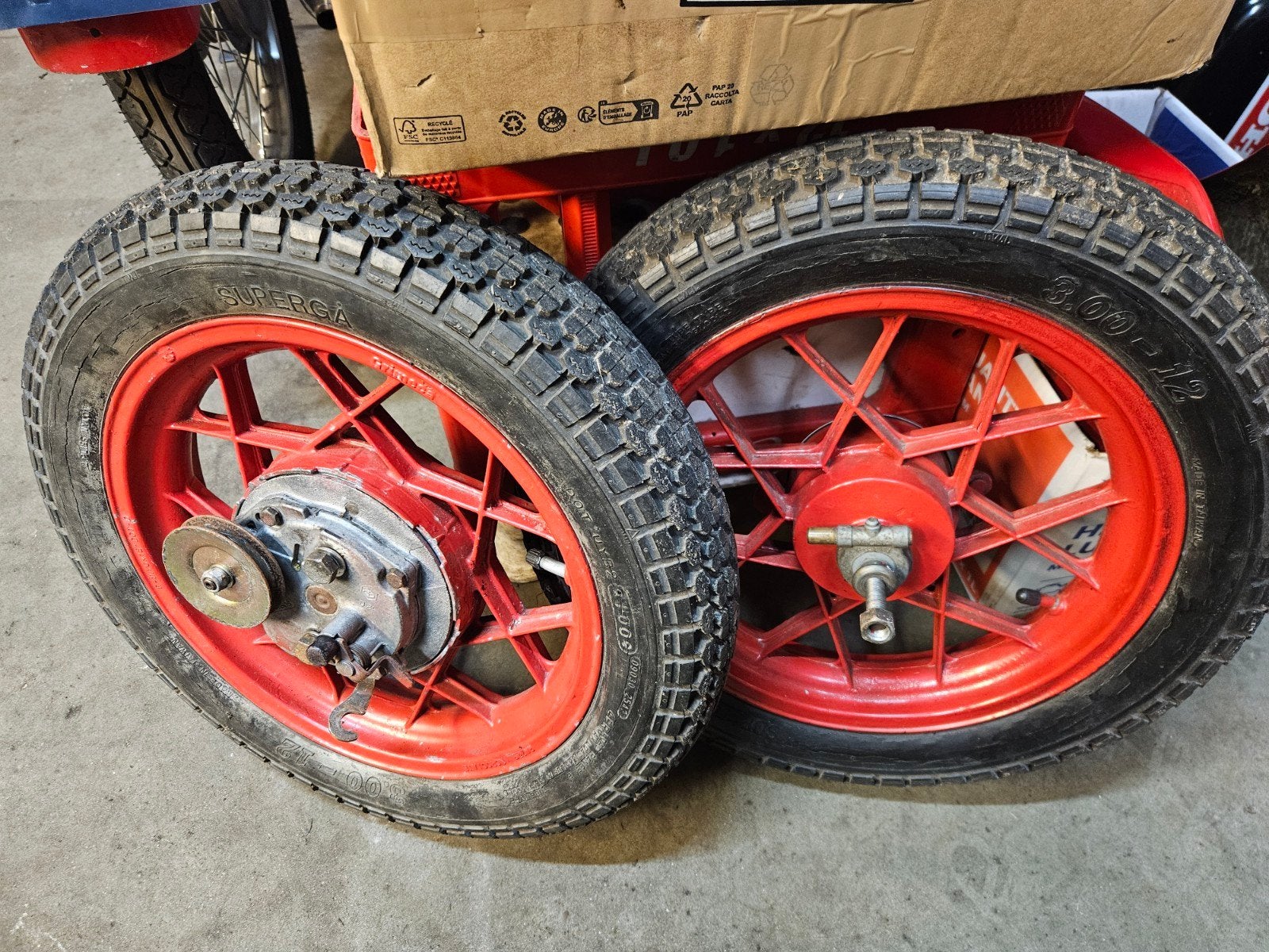 Gilera Citta wielen met overbrenging/transmissie., Ophalen of Verzenden, Gebruikt, Frame, Gilera