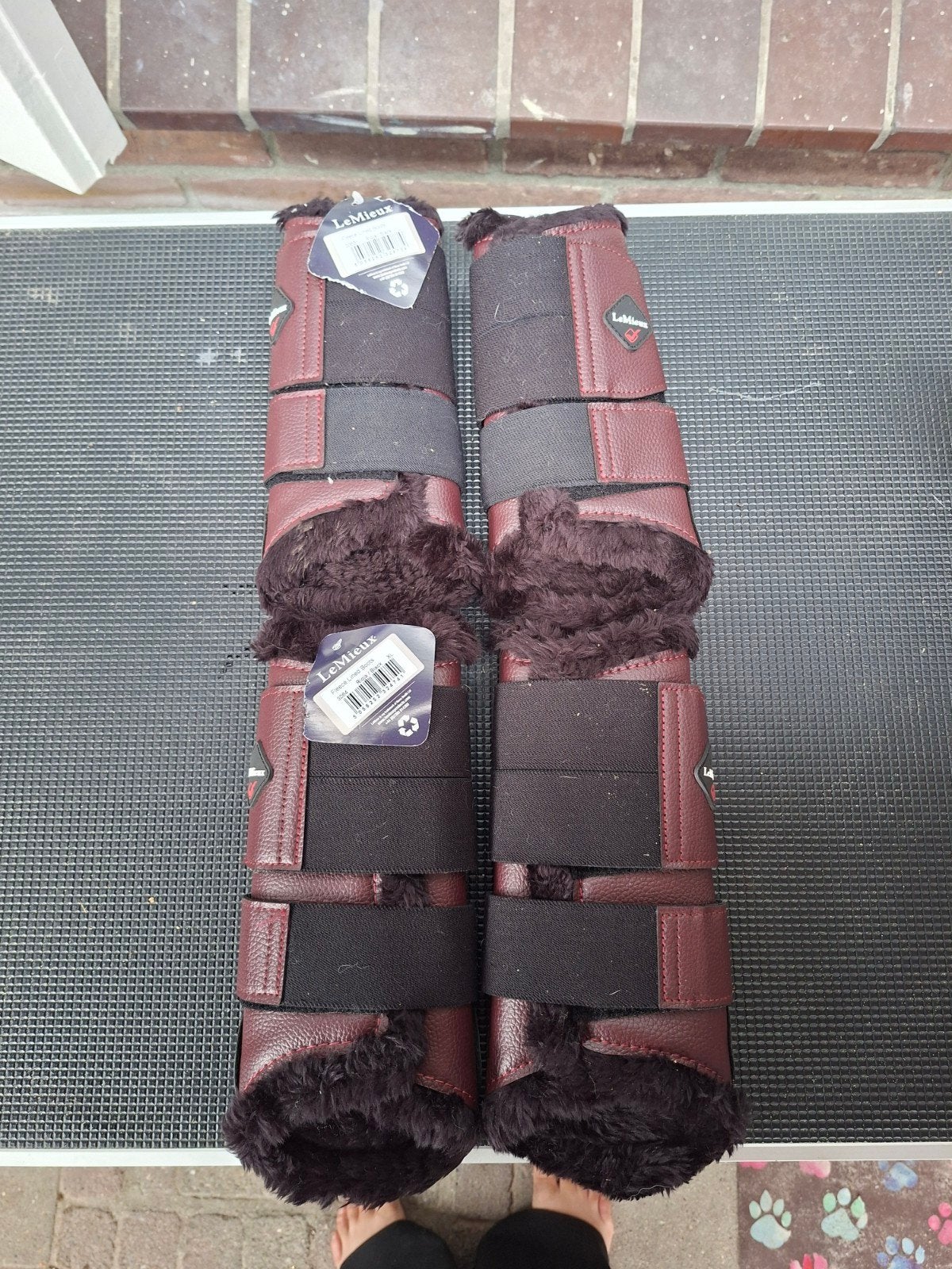 nieuwe set lemieux beenbeschermers full, Ophalen of Verzenden, Nieuw