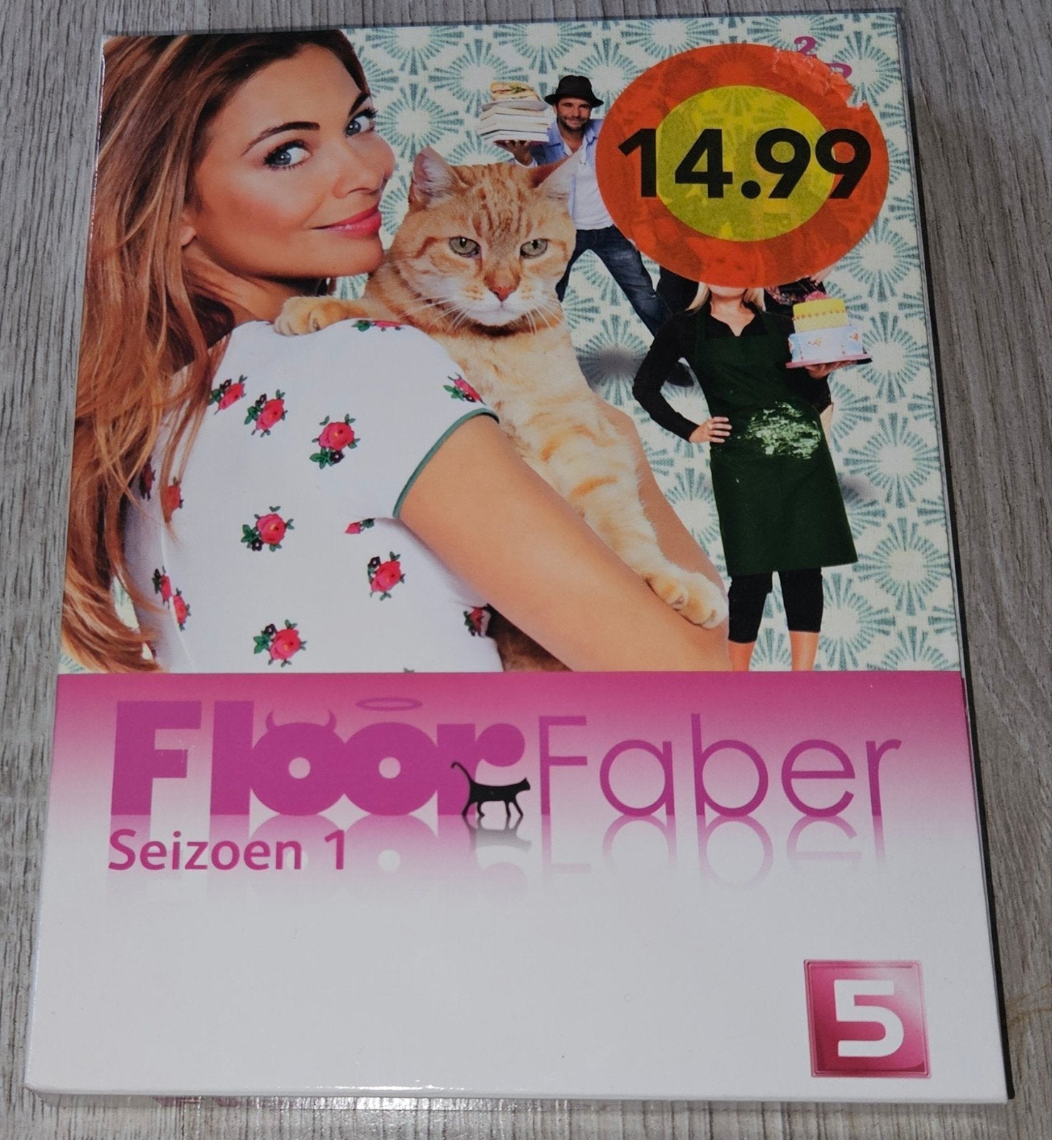 Floor Faber - Seizoen 1 (2DVD Box), Seizoen 1, Vanaf 9 jaar, Zo goed als nieuw, Komedie