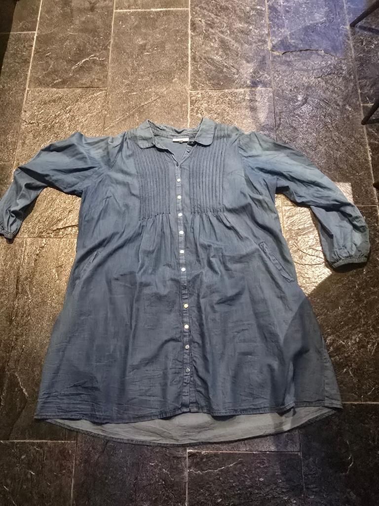 Spijkerjurk maat 48/50, Kleding | Dames, Jurken, Ophalen of Verzenden