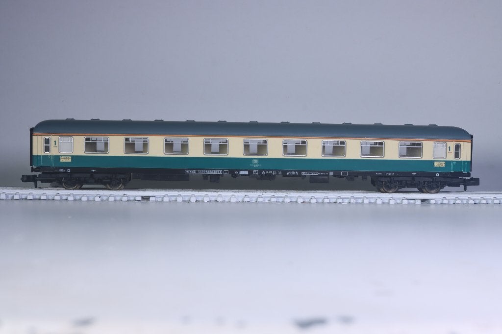 IC/EC rijtuig 1e kl type Am 203, beige/blauw, DB, Gelijkstroom, Fleischmann, Wagon, Ophalen of Verzenden