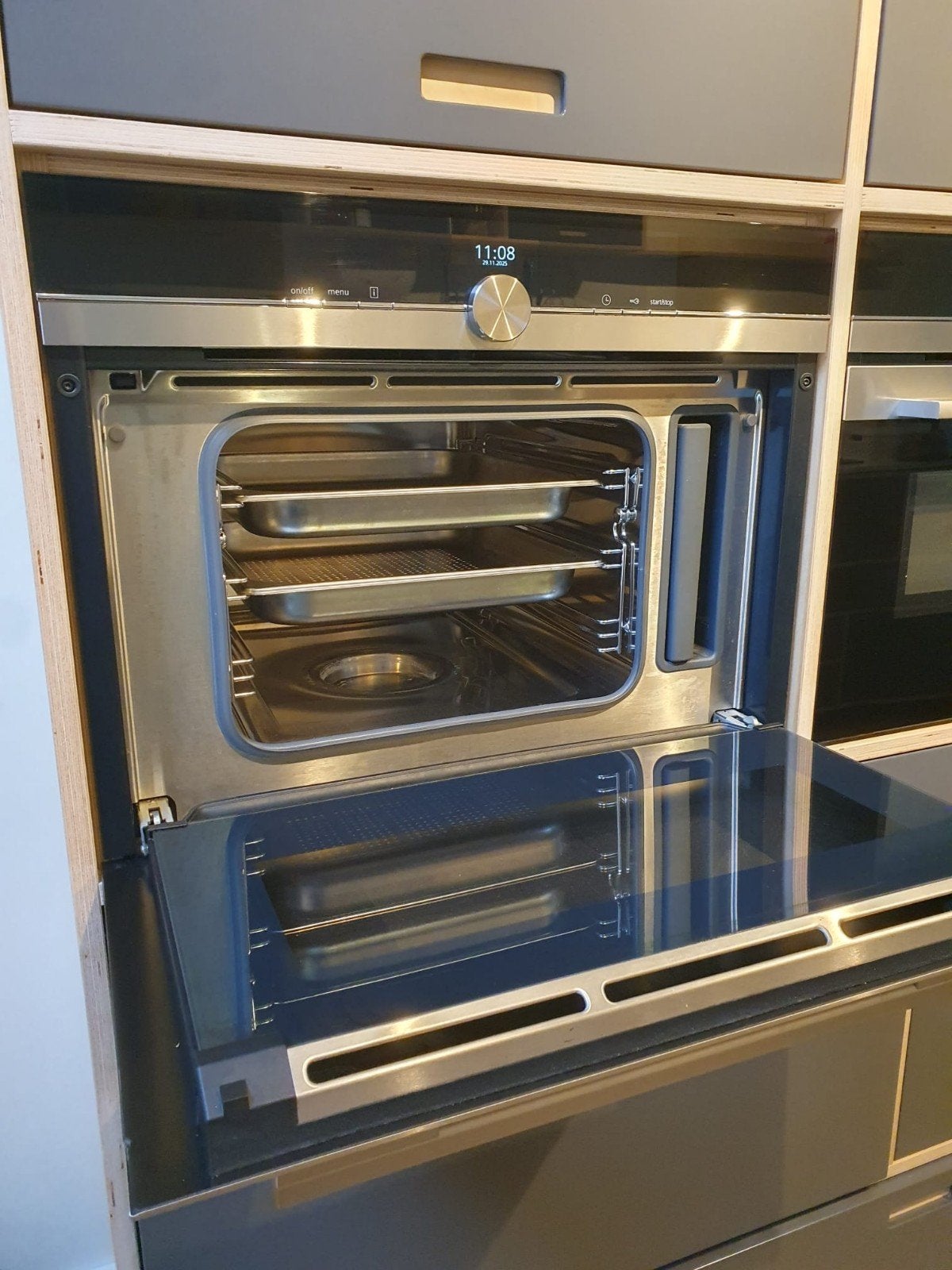 Luxe Siemens iQ700 Inbouw Stoomoven (CD634GAS0B) - RVS / Nis, Witgoed en Apparatuur, Ophalen, 45 tot 50 cm, 60 cm of meer, Siemens