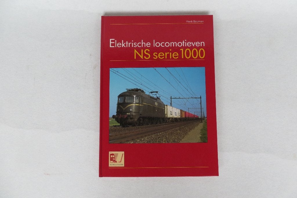 Elektrische locomotieven NS serie 1000 door Henk Bouman, Ophalen of Verzenden, Zo goed als nieuw, Trein, Overige typen