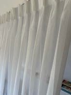 820witte vitrage gordijnen dubb. plooi 120x170 cm hg ), Vitrage, Wit, Nieuw, Ophalen of Verzenden