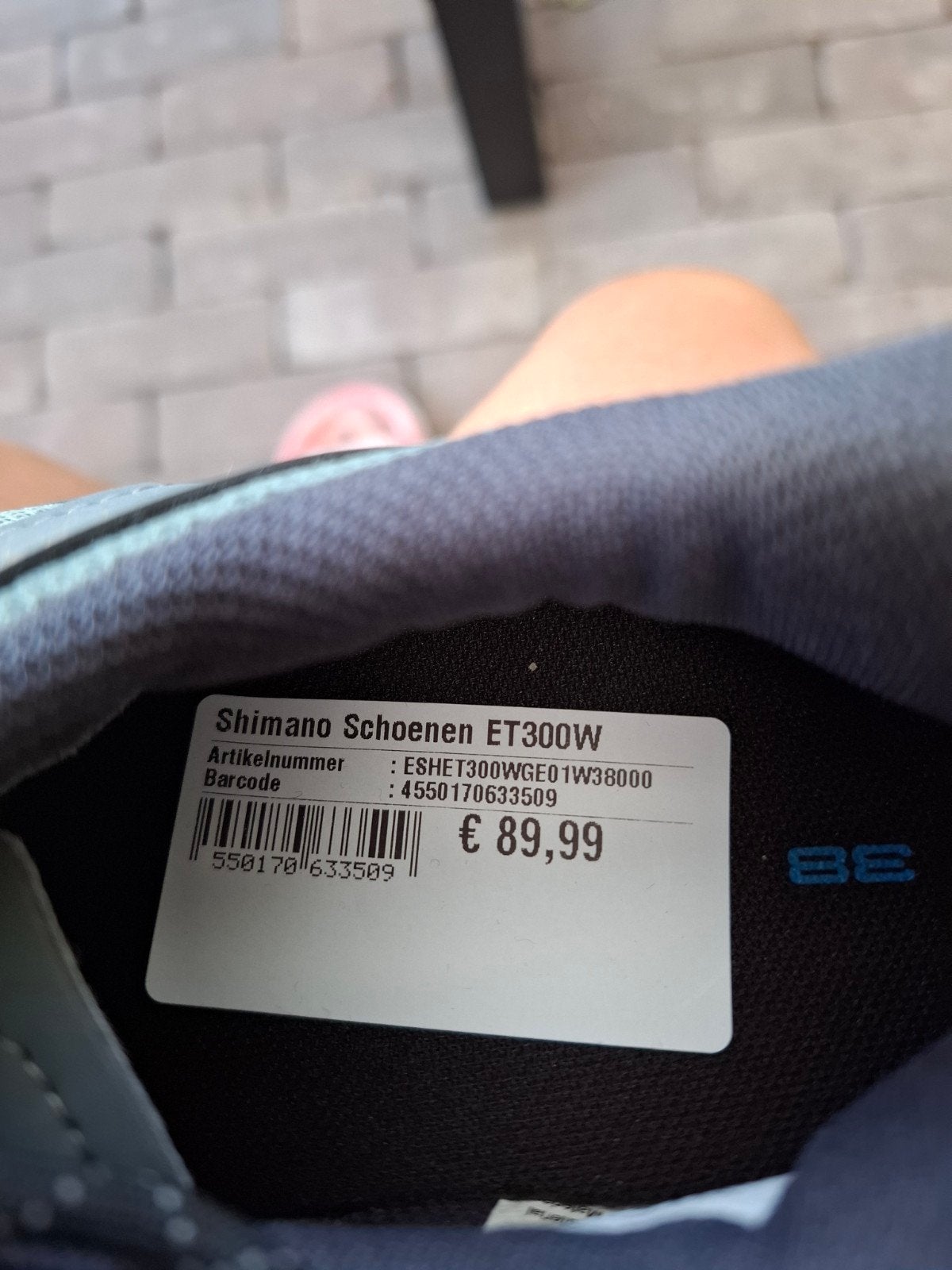Shimano schoenen et300w nieuw maat 38 dames, Verzenden, Schoenen, Nieuw, Overige maten