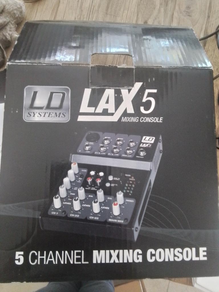 Mixing console, Muziek en Instrumenten, Mengpanelen, Ophalen, Zo goed als nieuw, 5 tot 10 kanalen, Microfooningang