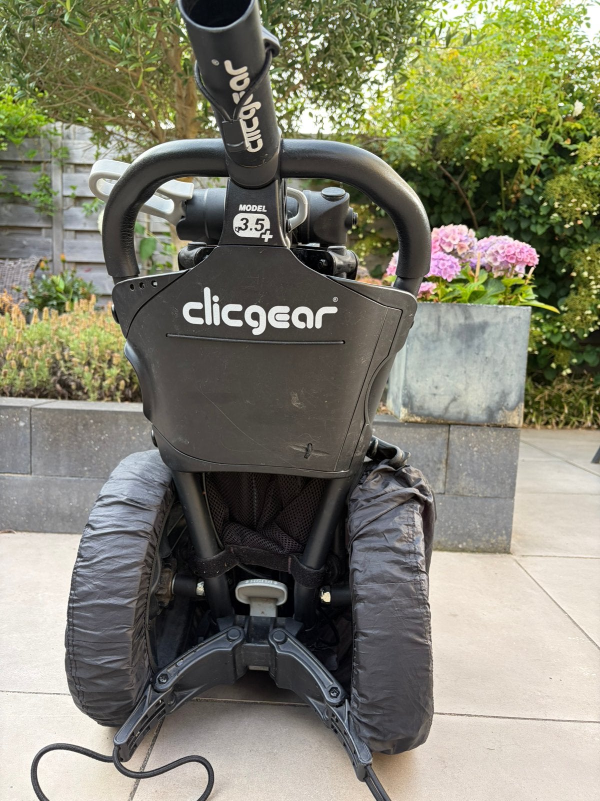 Clicgear 3.5+ golftrolley in zeer goede staat!!, Sport en Fitness, Golf, Ophalen, Zo goed als nieuw, Golfkar