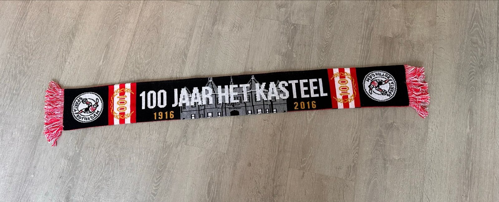 Sparta Rotterdam sjaal - 100 jaar Het Kasteel (2016), Verzenden, Zo goed als nieuw