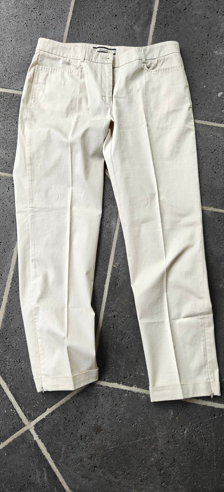 Nieuwe Cambio Kendall broek - Maat 42/44 (L), Cambio, Beige, Maat 42/44 (L), Nieuw