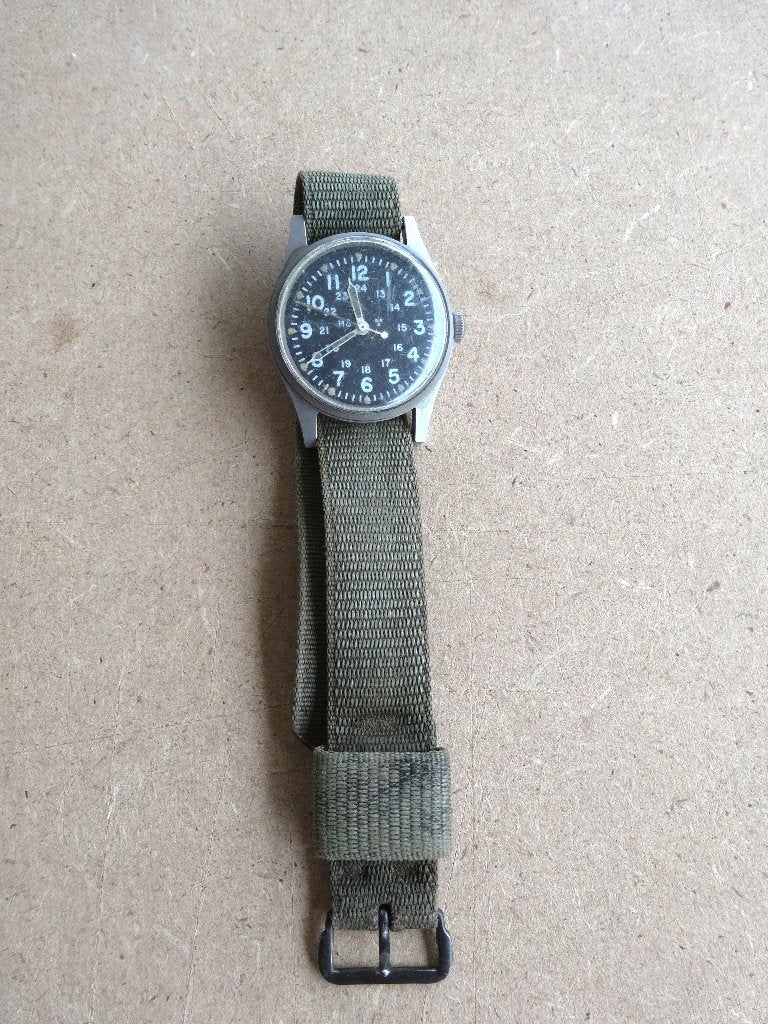Hamilton US Military horloge W-46374-B, Ophalen of Verzenden, Landmacht, Nederland, Overige typen
