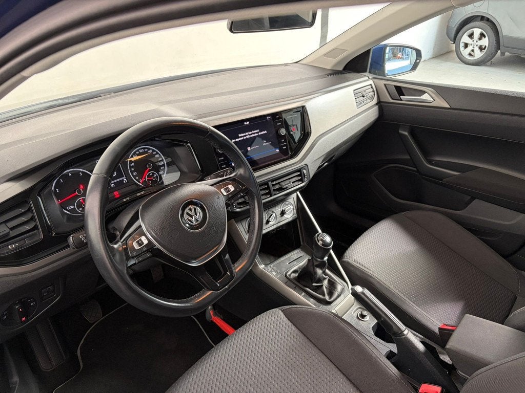 Volkswagen Polo 1.0 TSI Comfortline Carplay! 1e eigenaar!, Voorwielaandrijving, Euro 6, 1045 kg, Blauw