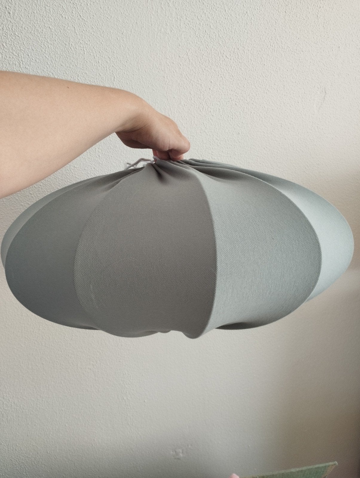 Ikea Regnskur lampenkap, Ophalen, Zo goed als nieuw, Blauw, Rond