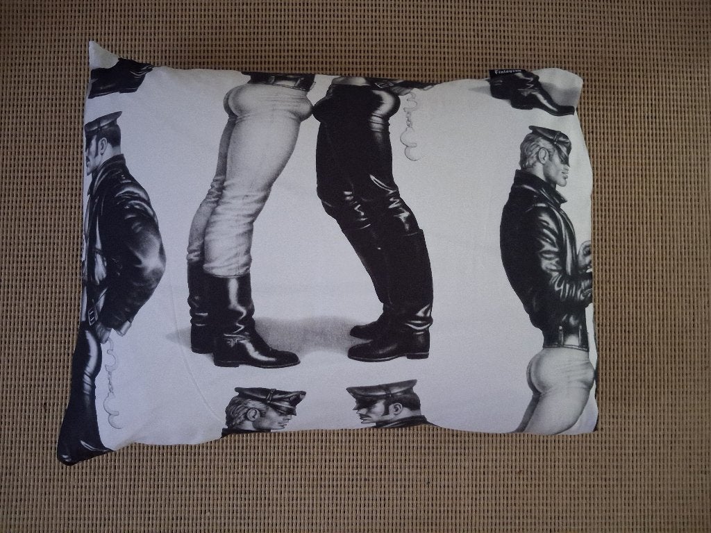 gay leather TOM of Finland 2 kussenslopen, Ophalen of Verzenden