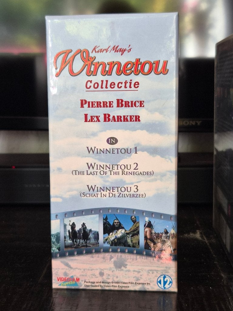 Winnetou vhs, Boxset, Gebruikt, Alle leeftijden, Overige genres