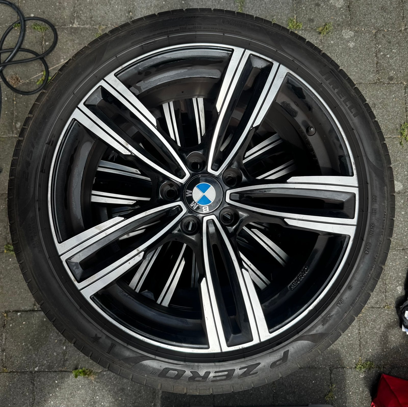Originele BMW 19 inch M Sport velgenset – incl. zomerbanden, Banden en Velgen, Winterbanden, Ophalen, 19 inch