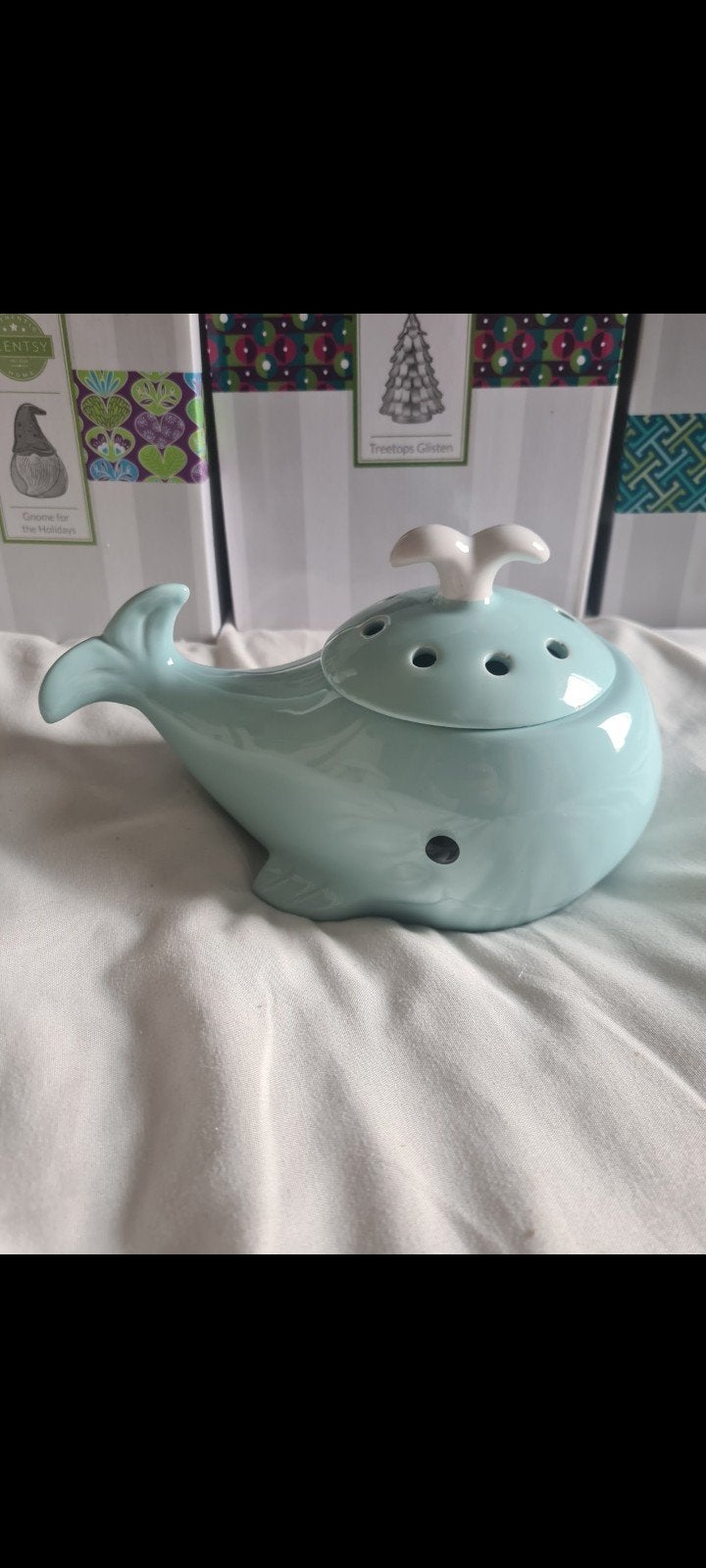 Scentsy Warmer Whale, Geurverspreider, Blauw, Overige merken, Nieuw