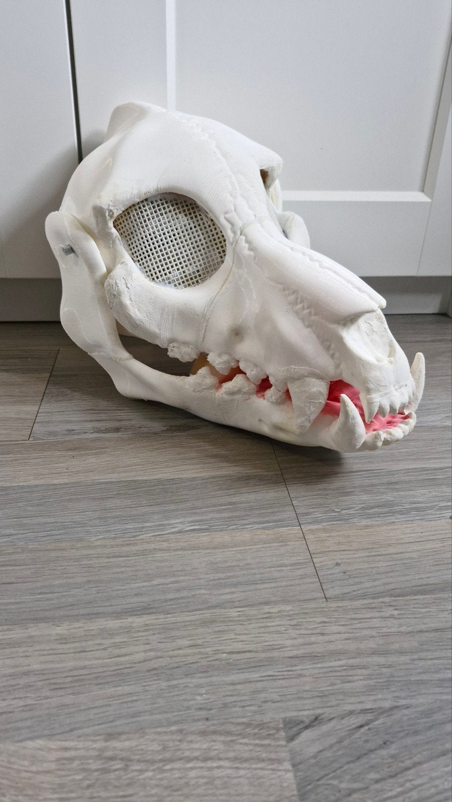 3d dino masker fursuit basis, Hobby en Vrije tijd, Ophalen of Verzenden