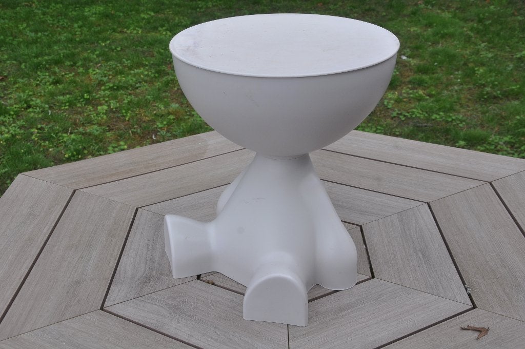 beer vormige bijzet tafel, Minder dan 45 cm, Gebruikt, Rond, Ophalen of Verzenden