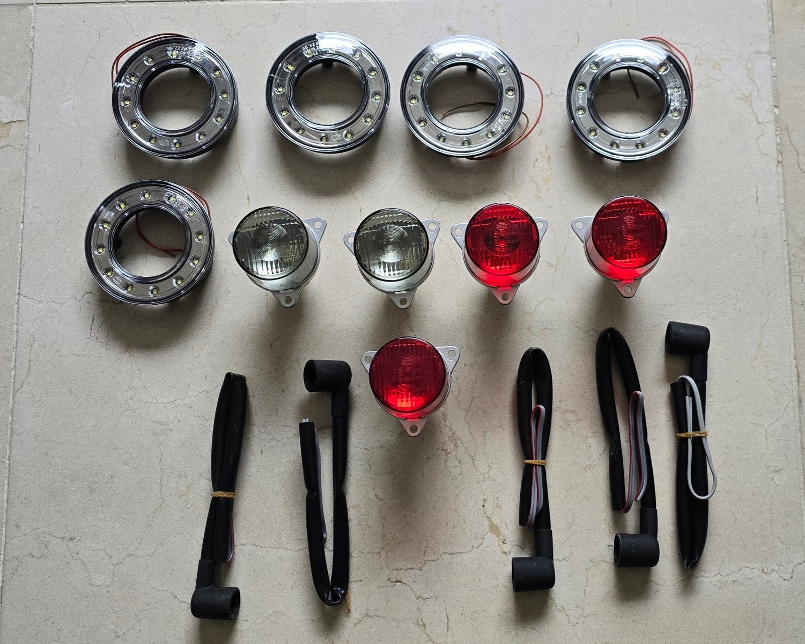 Hella led ringen met toebehoren 24v Volvo DAF Scania trucks, Ophalen of Verzenden, Nieuw, Overige merken, Verlichting