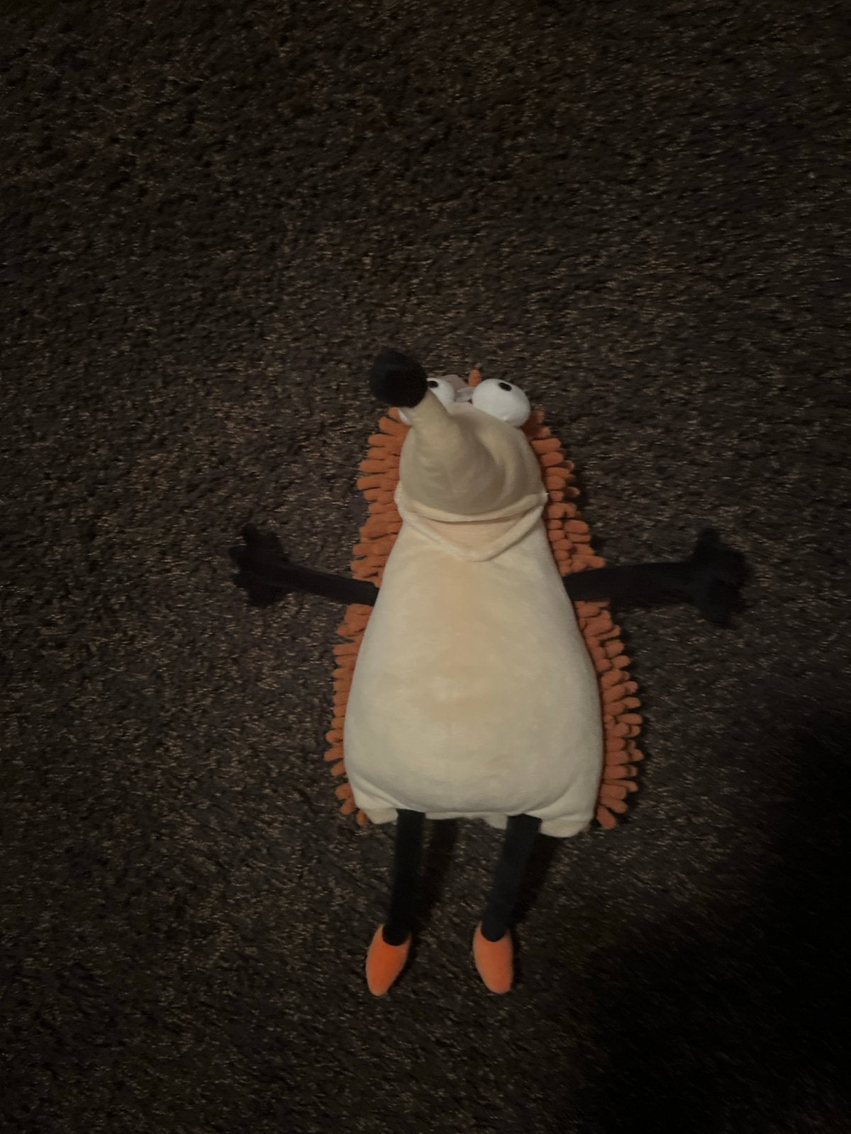 Leuke egel knuffel - ( van Bollo de beer ) Zo goed als nieuw, Overige merken, Overige karakters, Overige typen, Ophalen of Verzenden