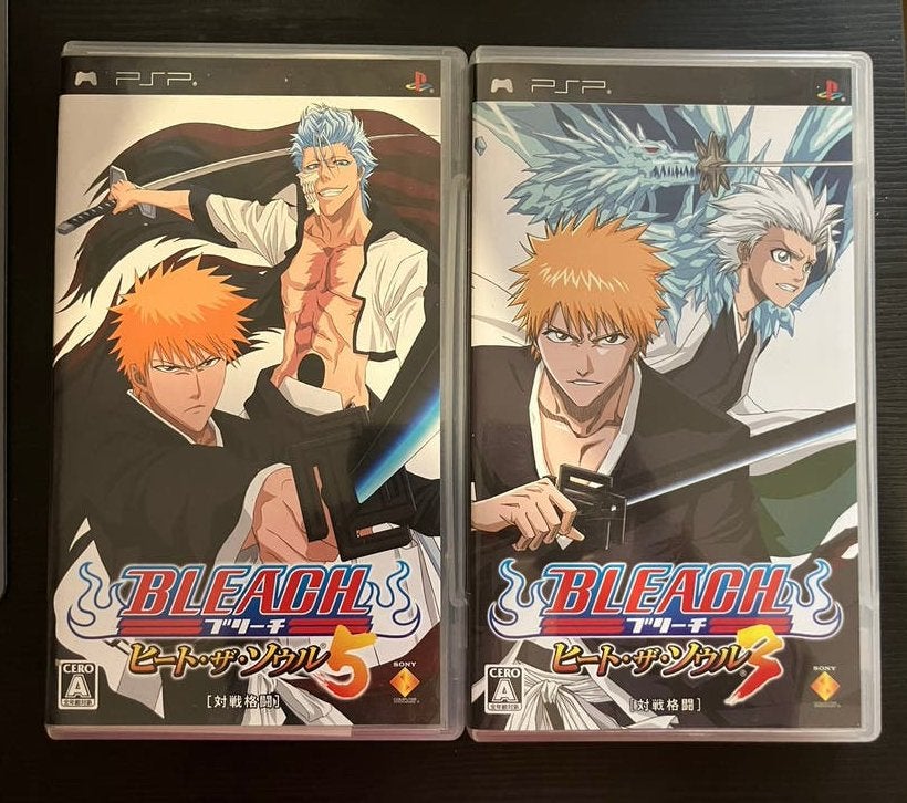 Bleach - Heat the Soul 3 & 5 (PSP), Japanse versie, Online, Vechten, 1 speler, Ophalen of Verzenden